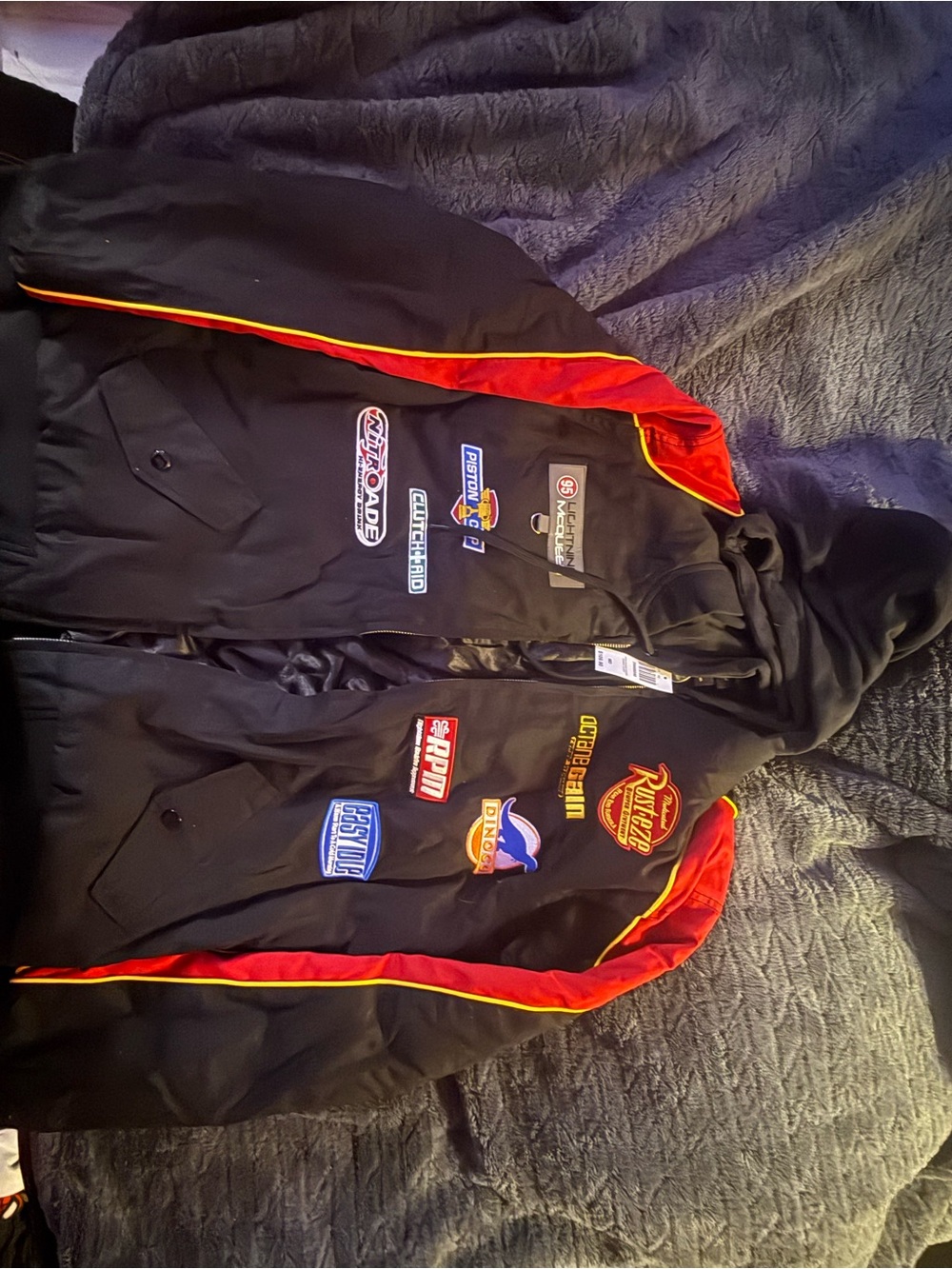Disney Pixar Cars Patches Bomber Jacket — BoxLunch Exclusive